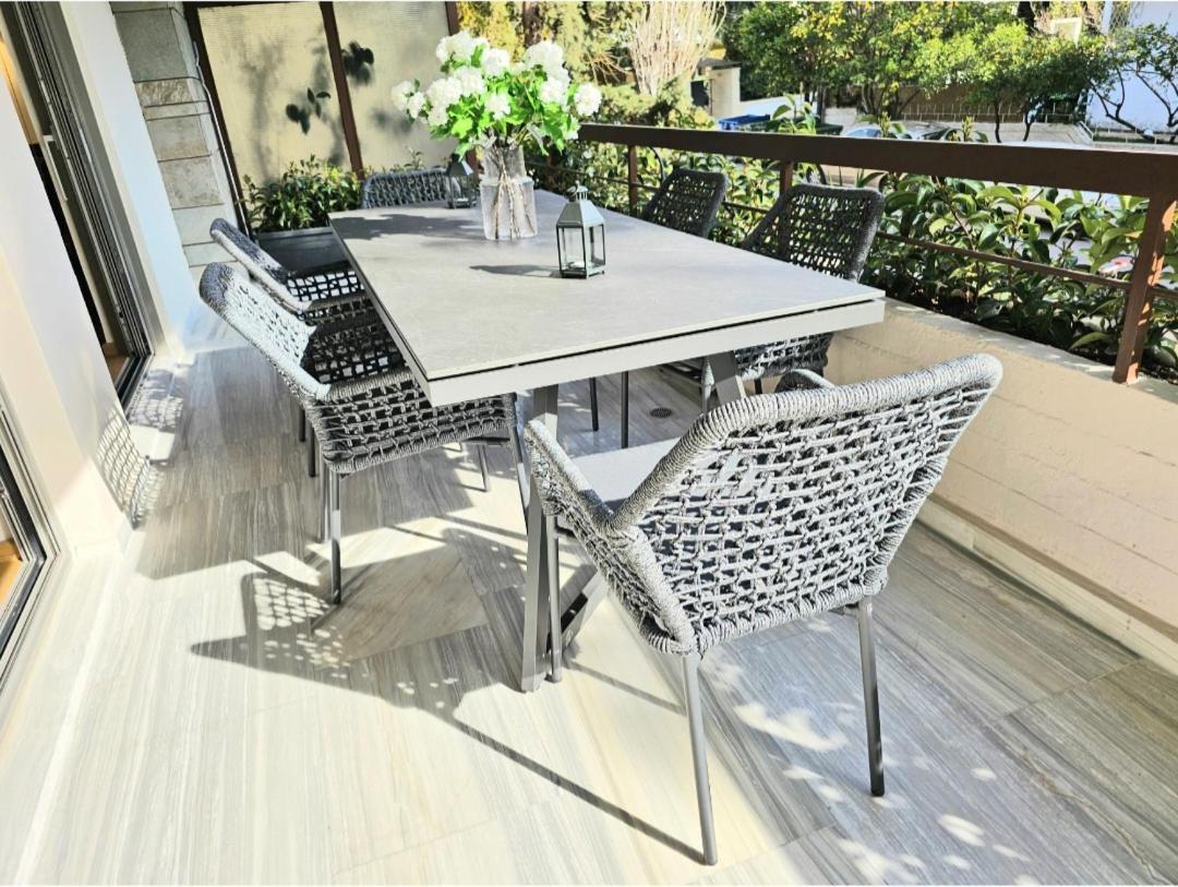 Filothei Luxury Apartment 110M2 Athen Exterior foto