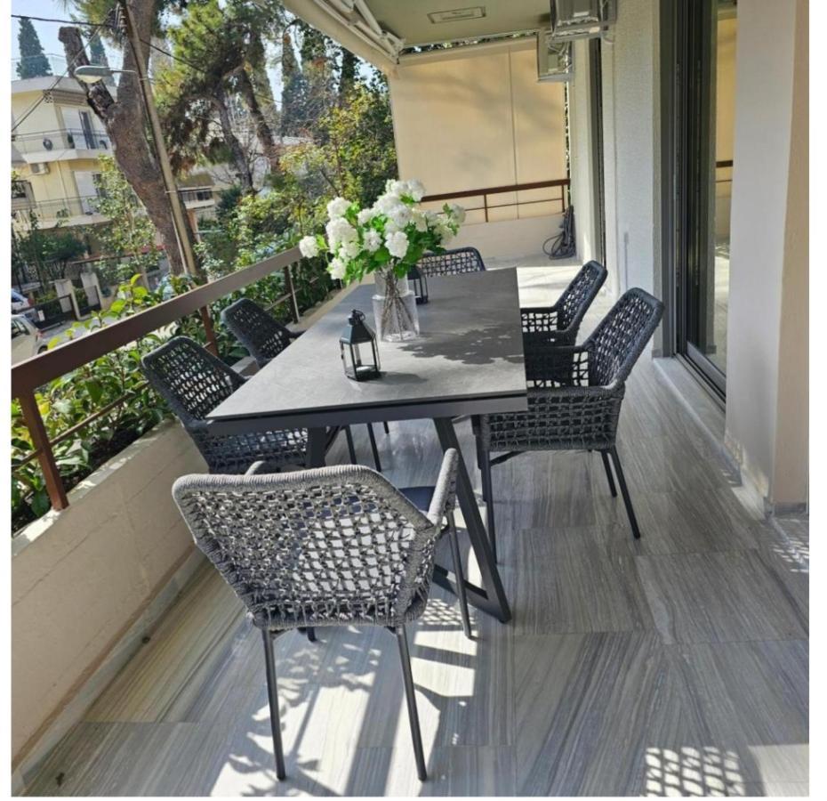 Filothei Luxury Apartment 110M2 Athen Exterior foto